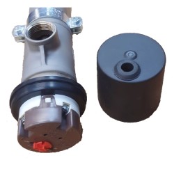 Doorstroomverwarmer DBIN-MF-RVS-NOB